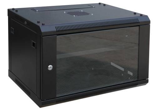 RACK04 KΑΜΠΙΝΑ ΕΠΙΤΟΙΧΙΑ ΜΕ ΓΥΑΛΙΝΗ ΠΟΡΤΑ 19'' 12U (600X450X640) ΕΠΙΛΟΓΗ ACCESSORIES!